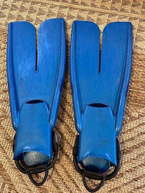 Apollo Split Fins with Bungee Strap Size S